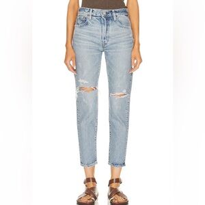 Moussy Vintage Humphreys Tapered Straight Leg High Rise Jeans Size 28